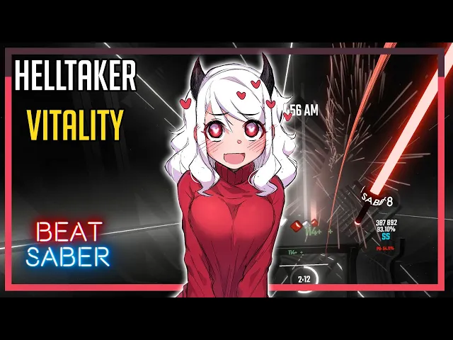 beat saber - helltaker ost - mittsies - vitality